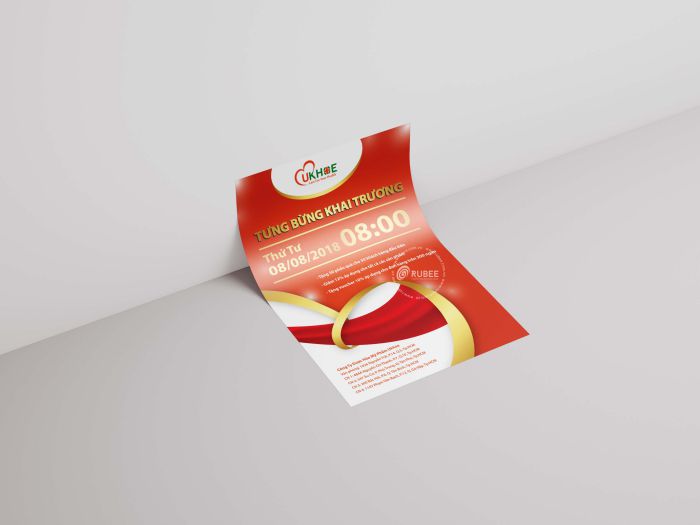 kích thước flyer