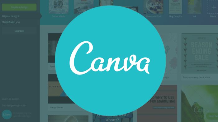 Phần mềm thiết kế logo online Canva