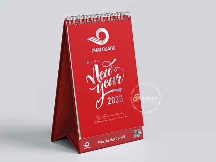 thiết kế lịch để bàn